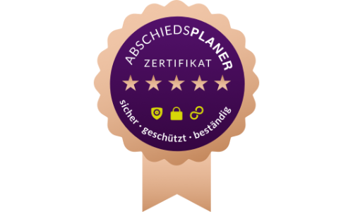 Abschiedsplaner ist sicher