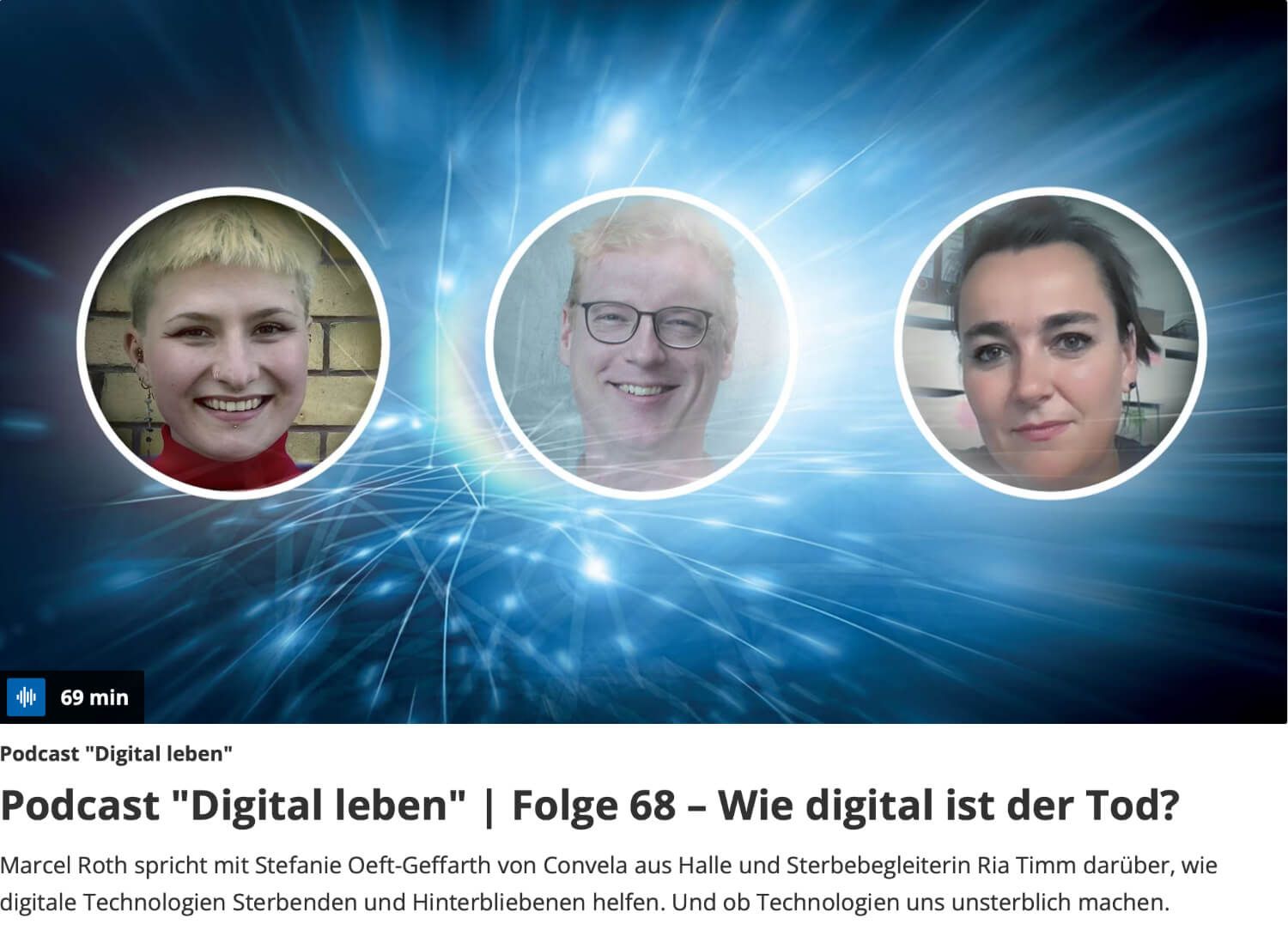 Abschiedsplaner in der Süddeutschen Zeitung